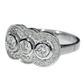 Diamond Engagement Ring - 18kt White Palladium Gold