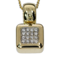 Diamond Pendant - 18kt Yellow Gold