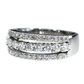 Diamond Engagement Ring - 18kt White Gold