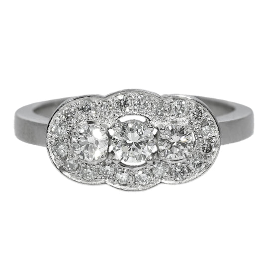 Diamond Engagement Ring - Platinum