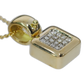 Diamond Pendant - 18kt Yellow Gold
