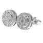 Diamond Earrings - 18kt White Gold