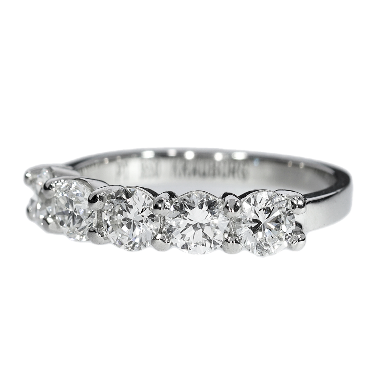 Diamond Engagement Ring - Platinum