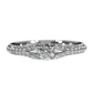 GIA Diamond Engagement Ring - 18kt White Gold
