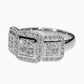Diamond Engagement Ring - 18kt White Gold