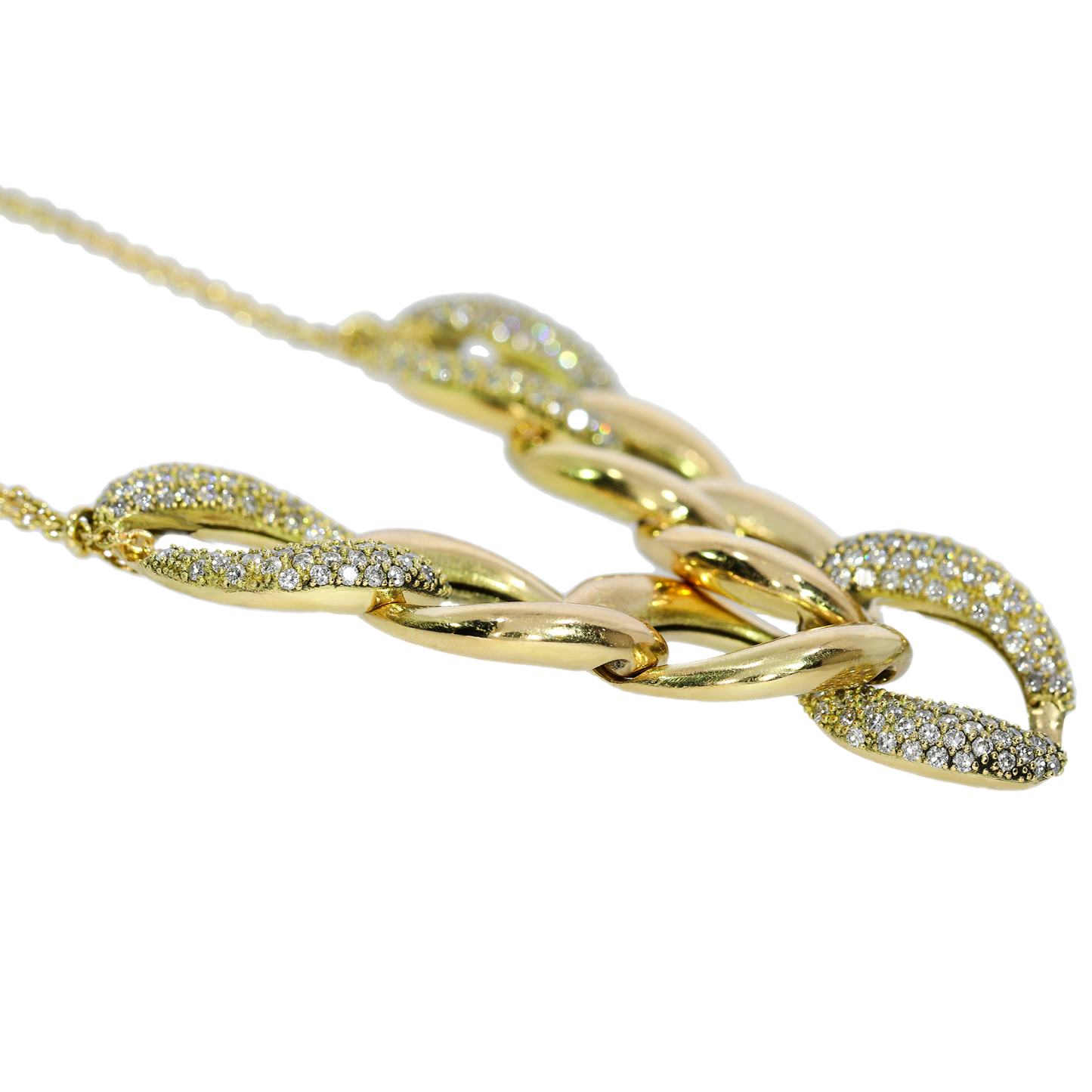 Diamond Bracelet - 18kt Yellow Gold