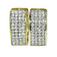 Diamond Earrings - 18kt Yellow Gold