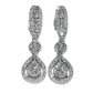 Diamond Earrings - 18kt White Gold