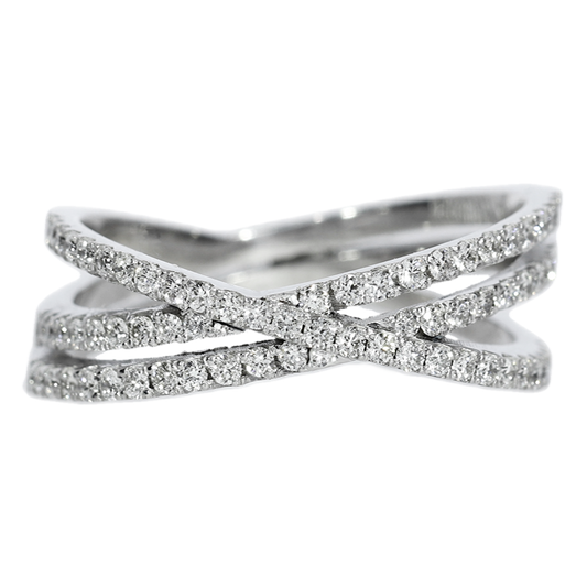 Diamond Ring - 18kt White Gold
