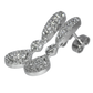 Diamond Earrings - 18kt White Gold