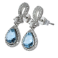 Aquamarine and Diamond - 18kt White Gold