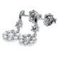 Diamond Earrings - 18kt White Gold