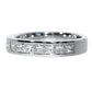 Half-Ribbon Diamond Ring - 18kt White Gold