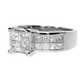 Diamonds Engagement Ring - Platinum