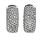 Diamond Earrings - 18kt White Gold