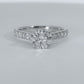 Brilliant Cut Solitary Diamond Ring - Platinum