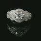 GIA Diamond Ring - 18kt White Gold
