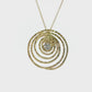 Diamonds Pendant - 14kt Yellow Gold