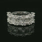 Diamond Engagement Ring - 18kt White Gold