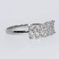 Diamond Engagement Ring - 18kt White Gold