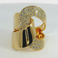 Elegant Gold and Diamond Ring