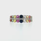 Diamond and Sapphires - 14kt White Gold