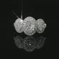 Diamonds Engagement Ring - 18kt White Gold