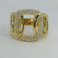 Diamond Ring - 14kt Yellow Gold