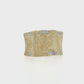 Natural Diamonds Ring - 14kt Yellow Gold