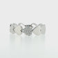 Diamonds Ring - 14kt White Gold