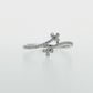 Diamonds Ring - 14kt White Gold