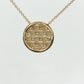 Diamonds Pendant - 14kt Yellow Gold