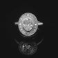 GIA Diamond Engagement Ring - Platinum