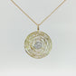 Diamonds Pendant - 14kt Yellow Gold