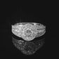 GIA Diamond Engagement Ring - 18kt White Gold