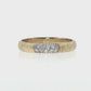 Natural Diamonds Ring - 14kt Yellow Gold