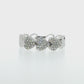 Diamonds Ring - 14kt White Gold