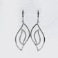Natural Diamond Earrings - 14kt White Gold