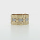 Natural Diamonds Ring - 14kt Yellow Gold